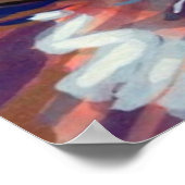 Gedetailleerde deepa's op de rivier poster (Hoek)