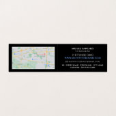 Gedetailleerde diergezondheidsdienst visitekaartje (Binnenkant ongevouwen)