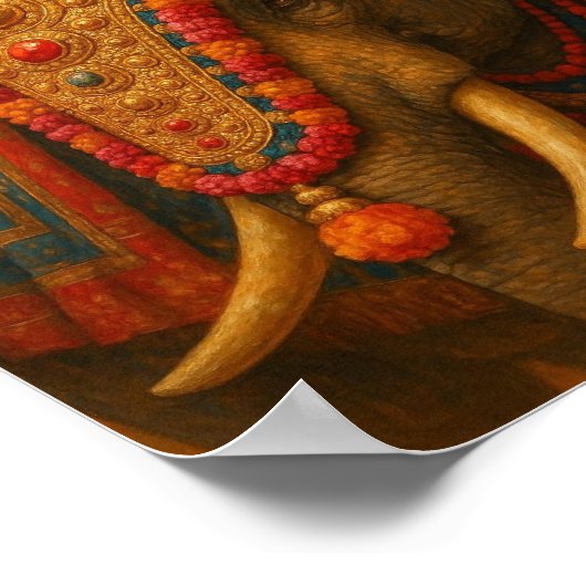 Gedetailleerde Elephant Head Decoraties - Culturee (Hoek)