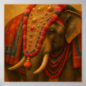 Gedetailleerde Elephant Head Decoraties - Culturee (Voorkant)