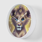 Gedetailleerde Fantasy Cute Kawaii baby lion cub (Hoek)