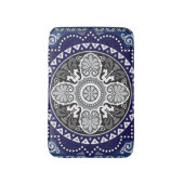Gedetailleerde Floral Sjaal Paisley Design Badmat (Voorkant Verticaal)