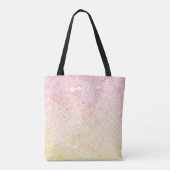 Gedetailleerde Flower Scene Artiest Verjaardag Kor Tote Bag (Achterkant)