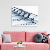 Gedetailleerde flut canvas afdruk (Insitu (Woonkamer))