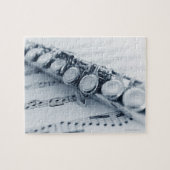 Gedetailleerde flut legpuzzel (Horizontaal)