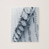 Gedetailleerde flut legpuzzel (Verticaal)