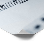 Gedetailleerde flut poster (Hoek)