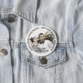 Gedetailleerde foto's en offertes gepersonaliseerd ronde button 7,6 cm (In situ)