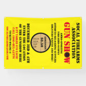 Gedetailleerde gebeurtenis Generic Pistool Show Ev Spandoek (Horizontaal)