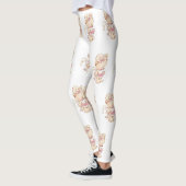 Gedetailleerde gedrukte leggings (Links)