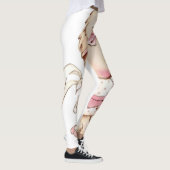Gedetailleerde gedrukte leggings (Rechts)