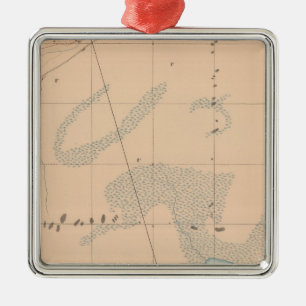 Gedetailleerde geologie — blad IX Metalen Ornament