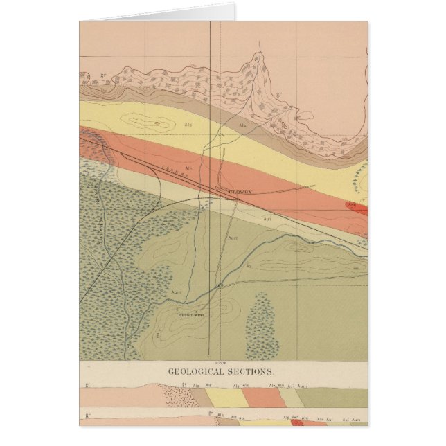 Gedetailleerde geologie — Datablad XV (Voorkant)