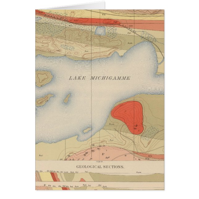 Gedetailleerde geologische specificaties (Voorkant)