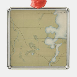 Gedetailleerde geologische specificaties VI Metalen Ornament