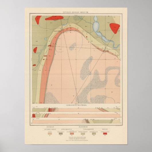 Gedetailleerde geotechnische specificaties VII Poster (Voorkant)