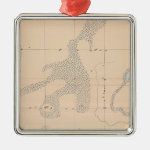Gedetailleerde geotechnische specificaties XVII Metalen Ornament