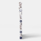 Gedetailleerde gepersonaliseerde naam van het patr iPhone hoesje (Linkerkant)