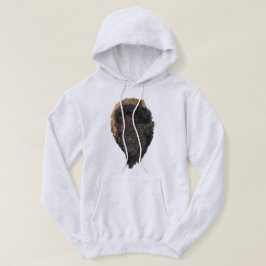 Gedetailleerde illustratie van een Amerikaanse biz Hoodie