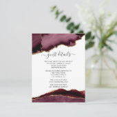 Gedetailleerde informatie over de Bourgogne en de Informatiekaartje (Staand voorkant)