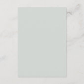 Gedetailleerde Kaart over het huwelijk met Floral (Achterkant)