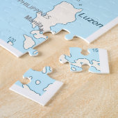 Gedetailleerde kaart van China Legpuzzel (Zijkant)