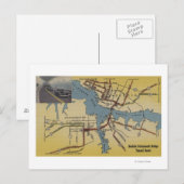 Gedetailleerde kaart van de Norfolk-Portsmouth Bri (Voorkant / Achterkant)