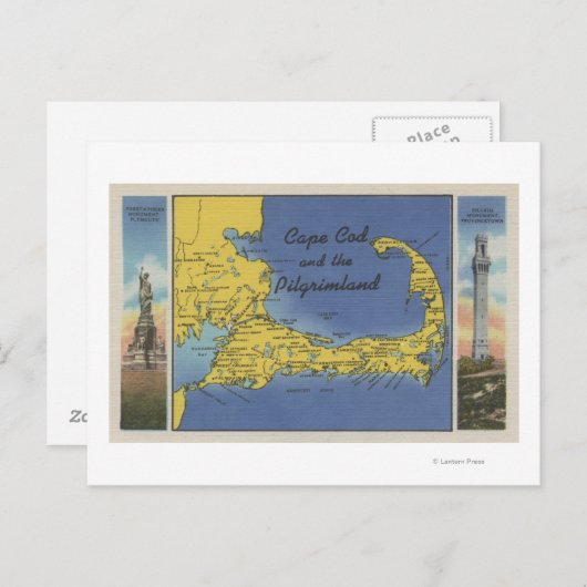 Gedetailleerde kaart van het proefland (Voorkant / Achterkant)