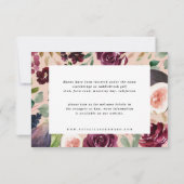 Gedetailleerde kaart voor de roze, Bourgogne en vi (Achterkant)