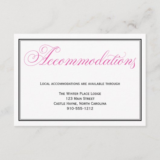 Gedetailleerde Kaart voor roze handleidingen (Voorkant)