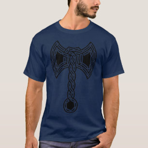 Gedetailleerde Keltische Ax T-shirt