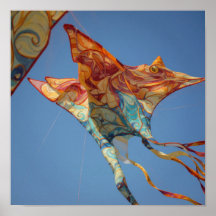 Gedetailleerde Kite Kunst - Ingewikkelde Ontwerp i