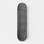 Gedetailleerde koolstofvezel getextureerd persoonlijk skateboard (Voorkant)