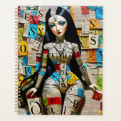 Gedetailleerde kruiswoorden zijn de perfecte pop v planner (Voorkant)