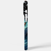 Gedetailleerde lederen kunst die een schip bij Zee Case-Mate iPhone Case (Achterkant / Links)