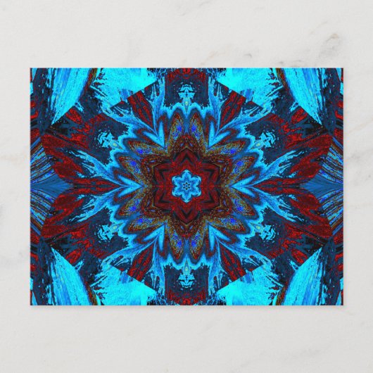 GEDETAILLEERDE LOTUS 8 BRIEFKAART (Voorkant)