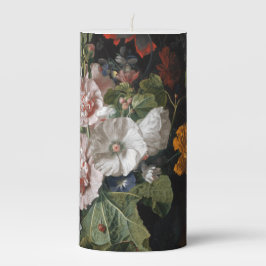 Gedetailleerde Nederlandse Floral Hollyhocks Flame