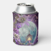 Gedetailleerde Paarse ventilator Blikjeskoeler (Blikje Achterkant)