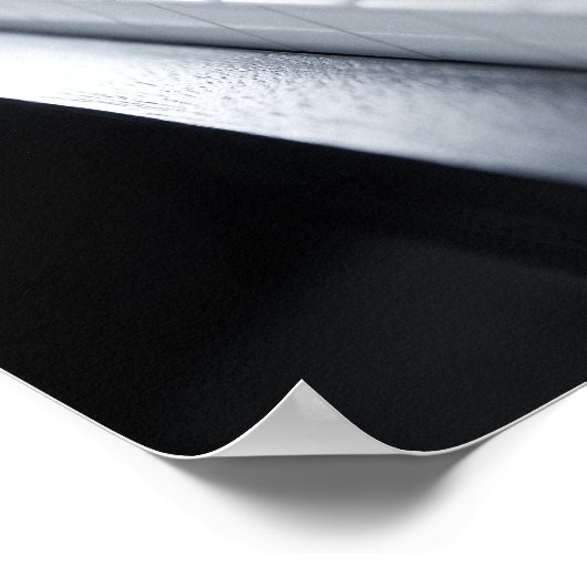 Gedetailleerde pianotoetsen 2 poster (Hoek)