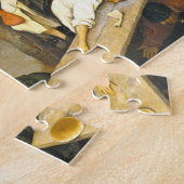 Gedetailleerde Pieter Brueghel "Dutch Proverbs" 15 Legpuzzel (Zijkant)