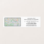 Gedetailleerde pop's, Pet Store & Groomers Visitekaartje (Binnenkant ongevouwen)