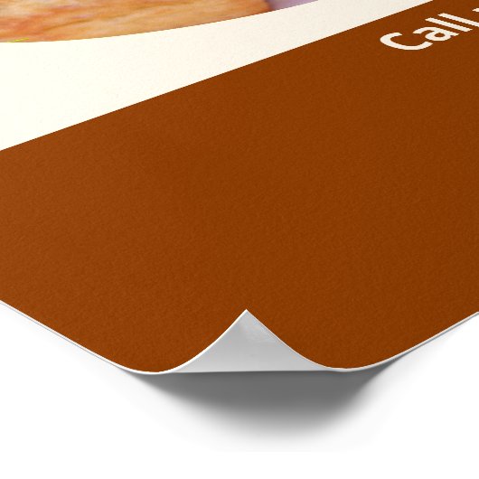 Gedetailleerde promo voor toegang tot bakkerijgoed poster (Hoek)