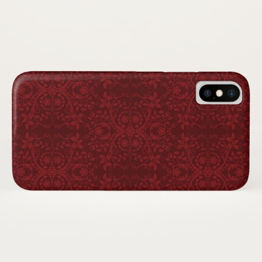Gedetailleerde rode flessenachtergrond Case-Mate iPhone case (Achterkant (horizontaal))