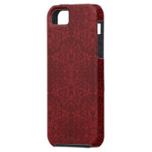 Gedetailleerde rode flessenachtergrond Case-Mate iPhone case (Achterkant Links)