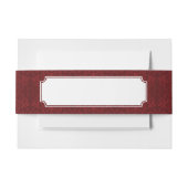 Gedetailleerde rode flessenachtergrond uitnodigingen wikkel (Voorkant Voorbeeld)