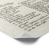 Gedetailleerde scheepvaart over het kruispunt van poster (Hoek)