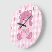 Gedetailleerde speciale testangen met naam en datu grote klok (Hoek)