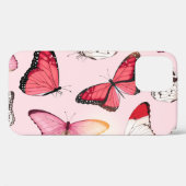 Gedetailleerde tropische vlinder: patroon Case-Mate iPhone case (Achterkant (horizontaal))
