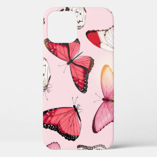 Gedetailleerde tropische vlinder: patroon Case-Mate iPhone case