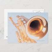 Gedetailleerde Trumpet 2 Briefkaart (Voorkant / Achterkant)